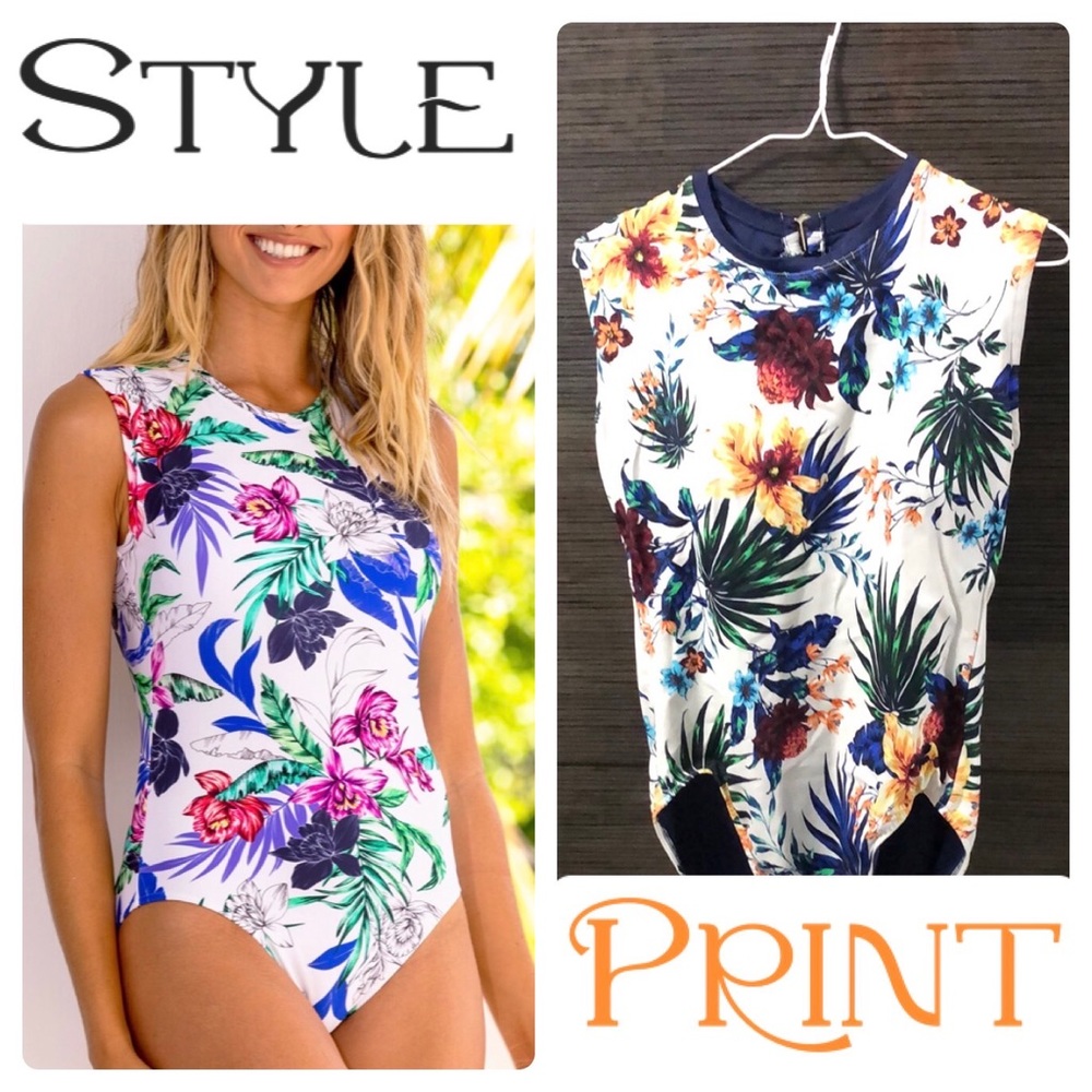 Hapari High-Neck One-Piece
